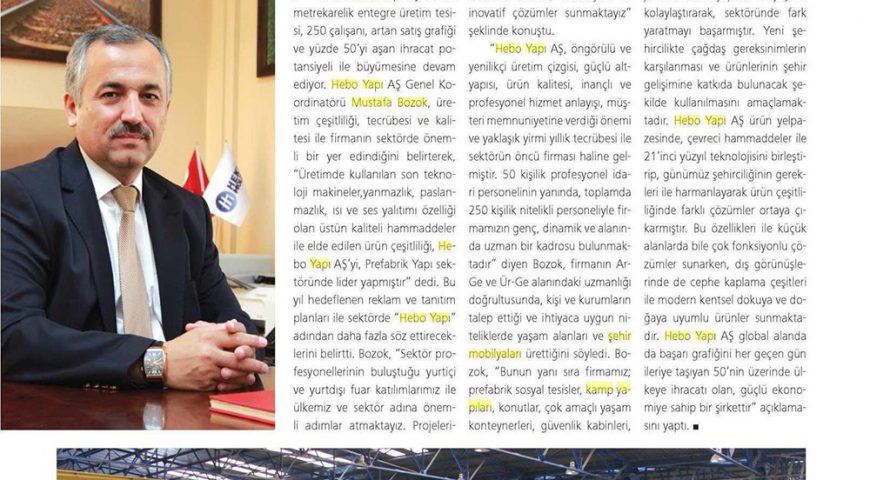 Dünya İnşaat Magazine